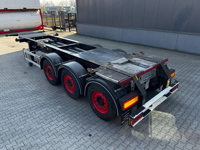 Burg 20FT/3-axles, SAF INTRADISC, ADR (EXII, EXII, FL, AT), 2x LIFTAXLE, NL-Chassis - ناقل حاوية/ نصف مقطورة بحاوية: صورة 5 Burg 20FT/3-axles, SAF INTRADISC, ADR (EXII, EXII, FL, AT), 2x LIFTAXLE, NL-Chassis - ناقل حاوية/ نصف مقطورة بحاوية: صورة 5
