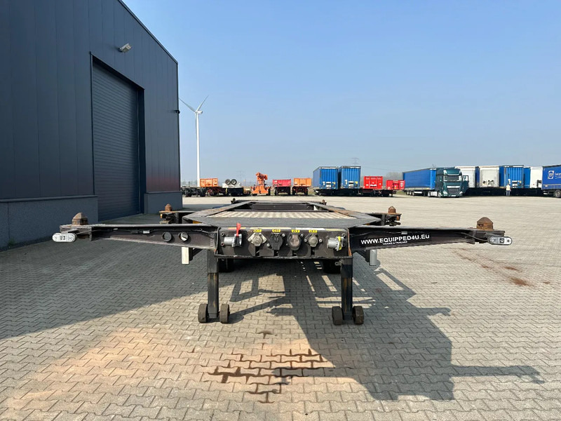 Burg 20FT ADR (EX/II, EX/III, FL, AT) Chassis, Leergewicht : 3.690kg, SAF INTRADISC, 2x Liftachse, NL-Chassis, APK/ADR: 07-2025 - ناقل حاوية/ نصف مقطورة بحاوية: صورة 5 Burg 20FT ADR (EX/II, EX/III, FL, AT) Chassis, Leergewicht : 3.690kg, SAF INTRADISC, 2x Liftachse, NL-Chassis, APK/ADR: 07-2025 - ناقل حاوية/ نصف مقطورة بحاوية: صورة 5