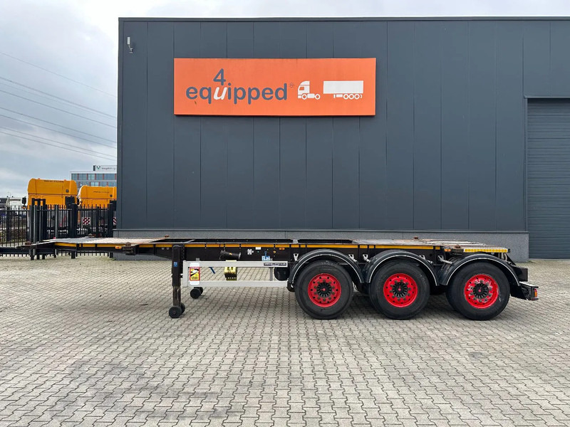 Burg 20FT ADR (EX/II, EX/III, FL, AT) Chassis, Leergewicht : 3.690kg, SAF INTRADISC, 2x Liftachse, NL-Chassis - ناقل حاوية/ نصف مقطورة بحاوية: صورة 1 Burg 20FT ADR (EX/II, EX/III, FL, AT) Chassis, Leergewicht : 3.690kg, SAF INTRADISC, 2x Liftachse, NL-Chassis - ناقل حاوية/ نصف مقطورة بحاوية: صورة 1