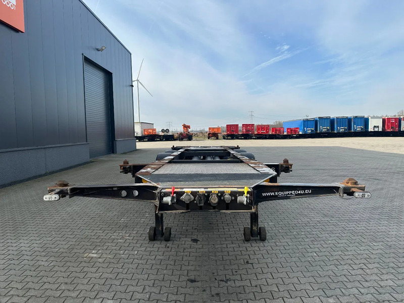 Burg 20FT ADR (EX/II, EX/III, FL, AT) Chassis, leeggewicht: 3.690kg, SAF INTRADISC, 2 liftassen, NL-chassis, APK:10-2025 - ناقل حاوية/ نصف مقطورة بحاوية: صورة 4 Burg 20FT ADR (EX/II, EX/III, FL, AT) Chassis, leeggewicht: 3.690kg, SAF INTRADISC, 2 liftassen, NL-chassis, APK:10-2025 - ناقل حاوية/ نصف مقطورة بحاوية: صورة 4