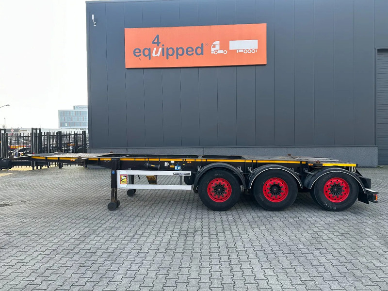 Burg 20FT ADR (EX/II, EX/III, FL, AT), Leergewicht: 3.690kg, SAF INTRADISC, 2x liftaxle, ALCOA, NL-Chassis - ناقل حاوية/ نصف مقطورة بحاوية: صورة 2 Burg 20FT ADR (EX/II, EX/III, FL, AT), Leergewicht: 3.690kg, SAF INTRADISC, 2x liftaxle, ALCOA, NL-Chassis - ناقل حاوية/ نصف مقطورة بحاوية: صورة 2