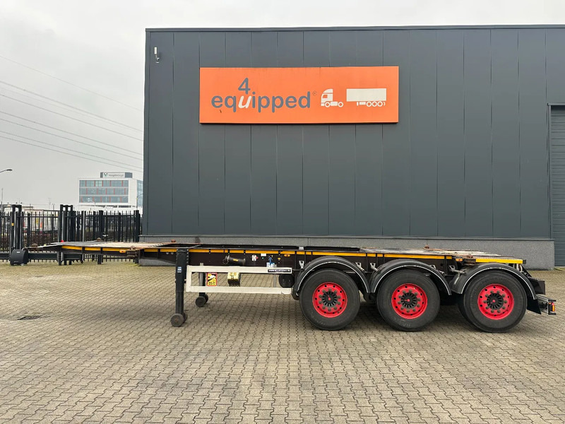 Burg 20FT ADR (EX/II, EX/III, FL, AT), empty weight: 3.690kg, SAF INTRADISC, 2x liftaxle, ALCOA, NL-Chassis - ناقل حاوية/ نصف مقطورة بحاوية: صورة 2 Burg 20FT ADR (EX/II, EX/III, FL, AT), empty weight: 3.690kg, SAF INTRADISC, 2x liftaxle, ALCOA, NL-Chassis - ناقل حاوية/ نصف مقطورة بحاوية: صورة 2