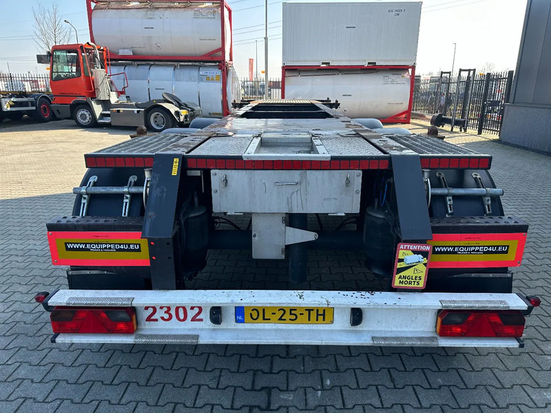 Burg 20FT ADR (EX/II, EX/III, FL, AT), empty weight: 3.690kg, SAF INTRADISC, 2x liftaxle, ALCOA, NL-Chassis - ناقل حاوية/ نصف مقطورة بحاوية: صورة 5 Burg 20FT ADR (EX/II, EX/III, FL, AT), empty weight: 3.690kg, SAF INTRADISC, 2x liftaxle, ALCOA, NL-Chassis - ناقل حاوية/ نصف مقطورة بحاوية: صورة 5