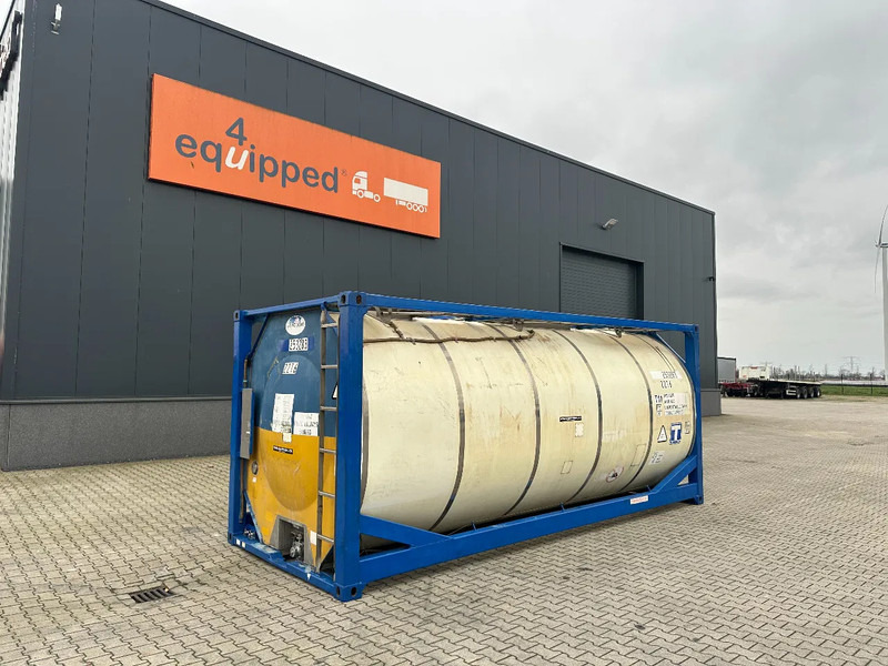 CIMC 20FT ISO 24.960L UN PORTABLE T11 5Y+CSC-TEST: 08/2027 - خزان تخزين: صورة 1 CIMC 20FT ISO 24.960L UN PORTABLE T11 5Y+CSC-TEST: 08/2027 - خزان تخزين: صورة 1