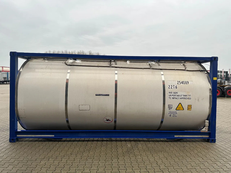 CIMC 20FT ISO, 25.060L / 1-COMP / 3 BAFFELS / T11 / 4 manholes / ADR valid until 10/2027 - خزان تخزين: صورة 3 CIMC 20FT ISO, 25.060L / 1-COMP / 3 BAFFELS / T11 / 4 manholes / ADR valid until 10/2027 - خزان تخزين: صورة 3