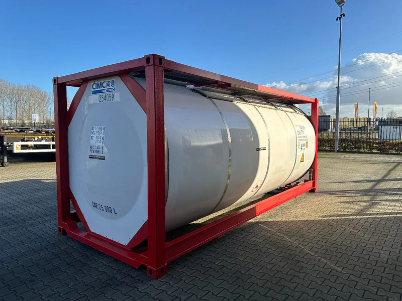 CIMC 20FT ISO, 25.080L / 1-COMP / 3 BAFFELS / T12 / 4 manholes / ADR valid until 12/2026 - خزان تخزين: صورة 4 CIMC 20FT ISO, 25.080L / 1-COMP / 3 BAFFELS / T12 / 4 manholes / ADR valid until 12/2026 - خزان تخزين: صورة 4