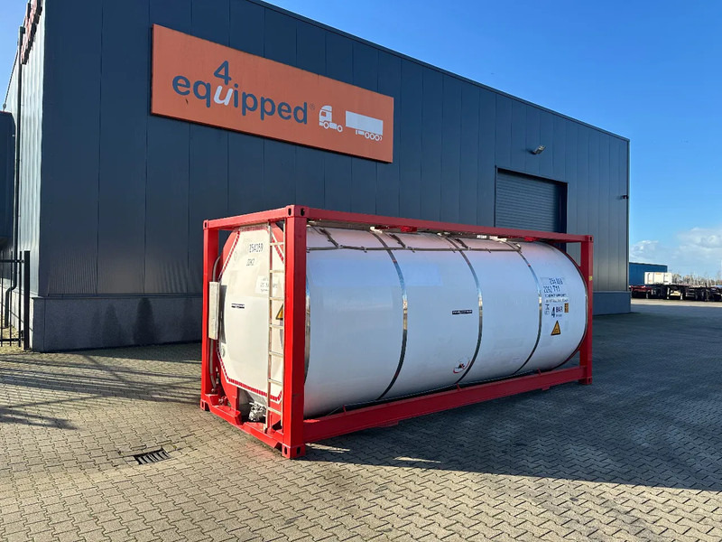 CIMC 20FT ISO, 25.080L / 1-COMP / 3 BAFFELS / T12 / 4 manholes / ADR valid until 12/2026 - خزان تخزين: صورة 1 CIMC 20FT ISO, 25.080L / 1-COMP / 3 BAFFELS / T12 / 4 manholes / ADR valid until 12/2026 - خزان تخزين: صورة 1