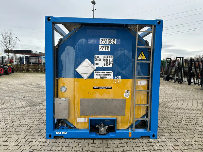 Consani 25.100L / 1-COMP, 20FT ISO, UN PORTABLE T11, 2,5Y-inspection till: 02-2028 - خزان تخزين: صورة 5 Consani 25.100L / 1-COMP, 20FT ISO, UN PORTABLE T11, 2,5Y-inspection till: 02-2028 - خزان تخزين: صورة 5