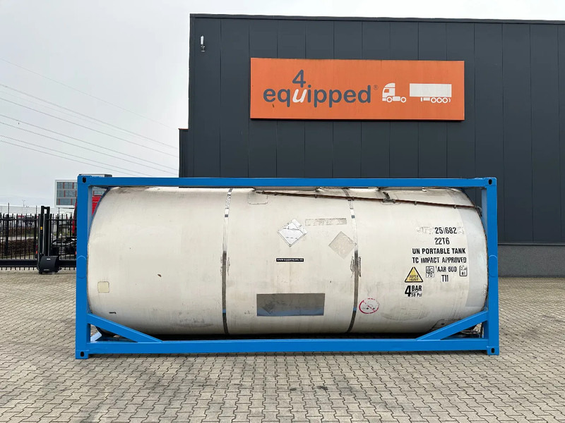 Consani 25.100L / 1-COMP, 20FT ISO, UN PORTABLE T11, 2,5Y-inspection till: 02-2028 - خزان تخزين: صورة 3 Consani 25.100L / 1-COMP, 20FT ISO, UN PORTABLE T11, 2,5Y-inspection till: 02-2028 - خزان تخزين: صورة 3