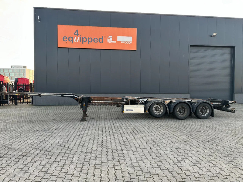 D-Tec FLEXITRAILER / 45FT HC MULTI / BPW + drumbrakes / liftaxle / NL / APK 11-2026 - ناقل حاوية/ نصف مقطورة بحاوية: صورة 3 D-Tec FLEXITRAILER / 45FT HC MULTI / BPW + drumbrakes / liftaxle / NL / APK 11-2026 - ناقل حاوية/ نصف مقطورة بحاوية: صورة 3