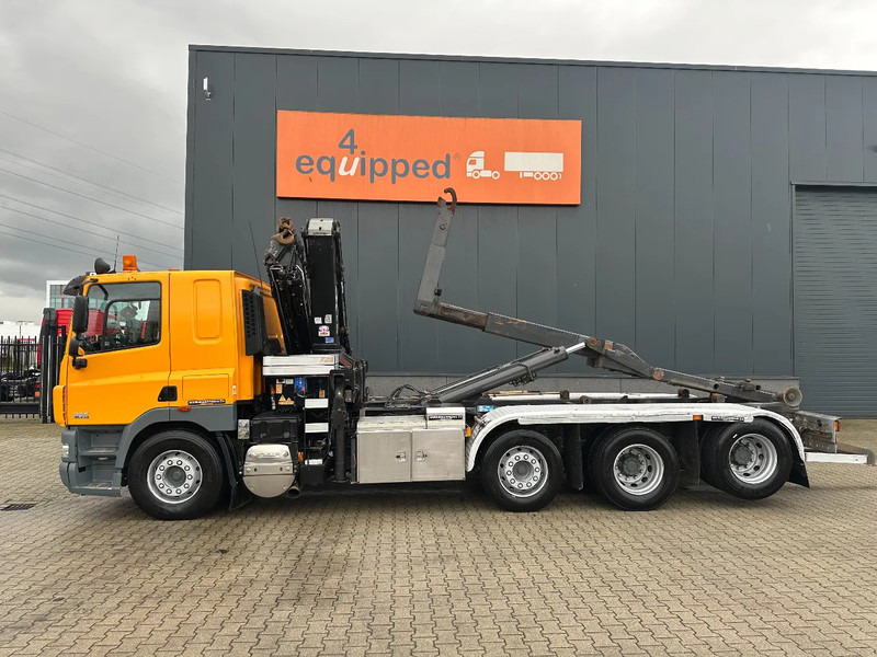 DAF CF 85.410 8x2 / HMF 3000 K6 crane (30T/m 6x extendable) + remote / HYVALIFT 26Tkg HOOK, / EURO-5 / NL-TRUCK - شاحنة برافعة خطافية, شاحنة كرين: صورة 5 DAF CF 85.410 8x2 / HMF 3000 K6 crane (30T/m 6x extendable) + remote / HYVALIFT 26Tkg HOOK, / EURO-5 / NL-TRUCK - شاحنة برافعة خطافية, شاحنة كرين: صورة 5