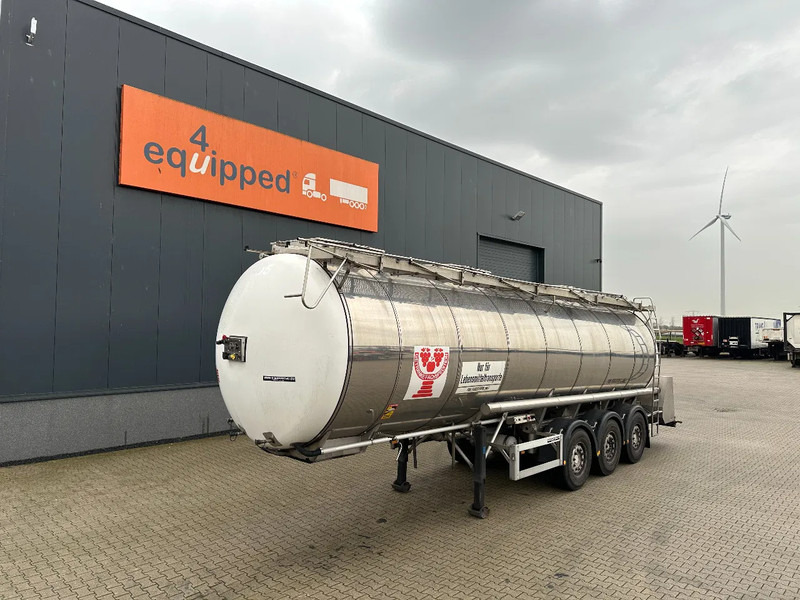 Feldbinder FOOD / LEVENSMIDDELEN / LEBENSMITTEL / 33.500L / 3-COMP / PUMP / NL-trailer / APK: 05-2026 - نصف مقطورة صهريج: صورة 1 Feldbinder FOOD / LEVENSMIDDELEN / LEBENSMITTEL / 33.500L / 3-COMP / PUMP / NL-trailer / APK: 05-2026 - نصف مقطورة صهريج: صورة 1