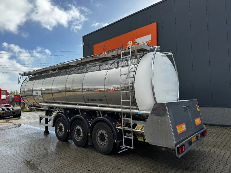 Feldbinder LEBENSMITTEL / LEVENSMIDDELEN FOOD / 33.500L / 3-COMP / PUMPE / INOX / NL-trailer / APK: 05-2026 - نصف مقطورة صهريج: صورة 4 Feldbinder LEBENSMITTEL / LEVENSMIDDELEN FOOD / 33.500L / 3-COMP / PUMPE / INOX / NL-trailer / APK: 05-2026 - نصف مقطورة صهريج: صورة 4