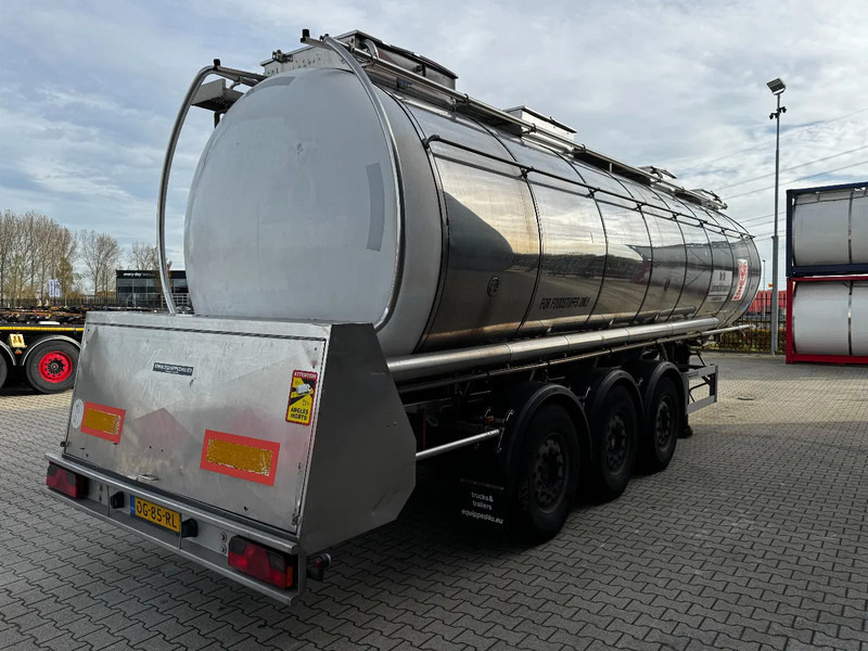 Feldbinder LEBENSMITTEL / LEVENSMIDDELEN FOOD / 33.500L / 3-COMP / PUMPE / INOX / NL-trailer / APK: 10-2026 - نصف مقطورة صهريج: صورة 3 Feldbinder LEBENSMITTEL / LEVENSMIDDELEN FOOD / 33.500L / 3-COMP / PUMPE / INOX / NL-trailer / APK: 10-2026 - نصف مقطورة صهريج: صورة 3
