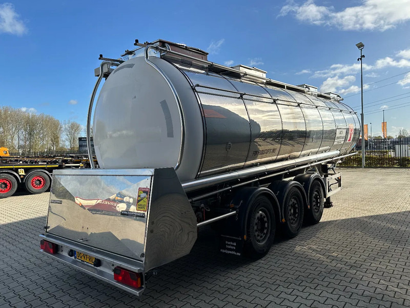 Feldbinder LEBENSMITTEL / LEVENSMIDDELEN FOOD / 33.500L / 3-COMP / PUMPE / INOX / NL-trailer / APK: 10-2026 - نصف مقطورة صهريج: صورة 3 Feldbinder LEBENSMITTEL / LEVENSMIDDELEN FOOD / 33.500L / 3-COMP / PUMPE / INOX / NL-trailer / APK: 10-2026 - نصف مقطورة صهريج: صورة 3