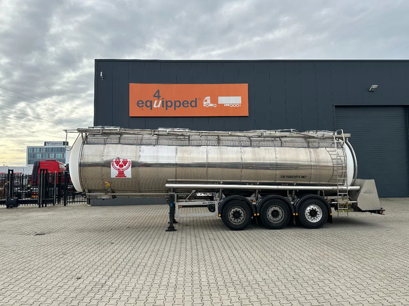 Feldbinder LEVENSMIDDELEN / FOOD / LEBENSMITTEL / 33.500L / 3-COMP / POMP / NL-trailer / APK: 09-2026, 10x beschikbaar - نصف مقطورة صهريج: صورة 3 Feldbinder LEVENSMIDDELEN / FOOD / LEBENSMITTEL / 33.500L / 3-COMP / POMP / NL-trailer / APK: 09-2026, 10x beschikbaar - نصف مقطورة صهريج: صورة 3