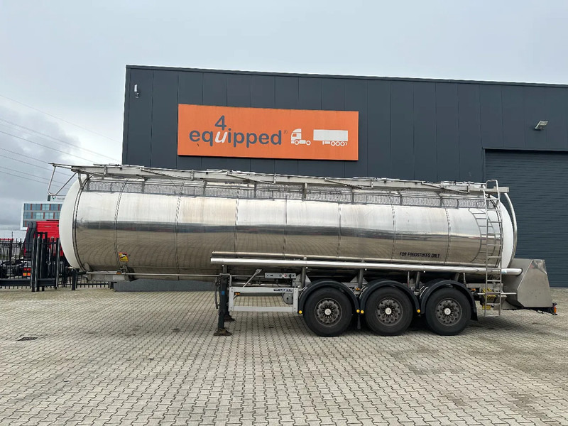 Feldbinder LEVENSMIDDELEN / FOOD / LEBENSMITTEL / 33.500L / 3-COMP / POMP / NL-trailer / APK: 12-2026, 10x beschikbaar - نصف مقطورة صهريج: صورة 3 Feldbinder LEVENSMIDDELEN / FOOD / LEBENSMITTEL / 33.500L / 3-COMP / POMP / NL-trailer / APK: 12-2026, 10x beschikbaar - نصف مقطورة صهريج: صورة 3