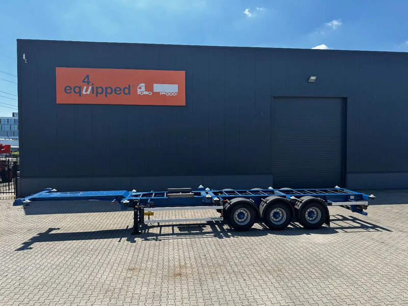 Groenewegen 40FT HC-chassis, BPW+Drum, liftaxle, NL-Chassis - ناقل حاوية/ نصف مقطورة بحاوية: صورة 2 Groenewegen 40FT HC-chassis, BPW+Drum, liftaxle, NL-Chassis - ناقل حاوية/ نصف مقطورة بحاوية: صورة 2
