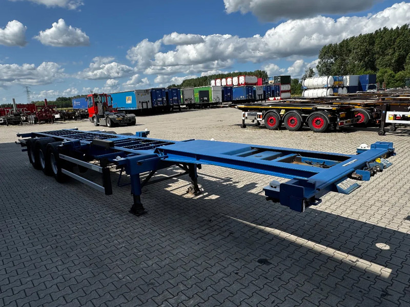 Groenewegen 40FT HC-chassis, BPW+Trommel, Liftachse, NL-Chassis - ناقل حاوية/ نصف مقطورة بحاوية: صورة 4 Groenewegen 40FT HC-chassis, BPW+Trommel, Liftachse, NL-Chassis - ناقل حاوية/ نصف مقطورة بحاوية: صورة 4
