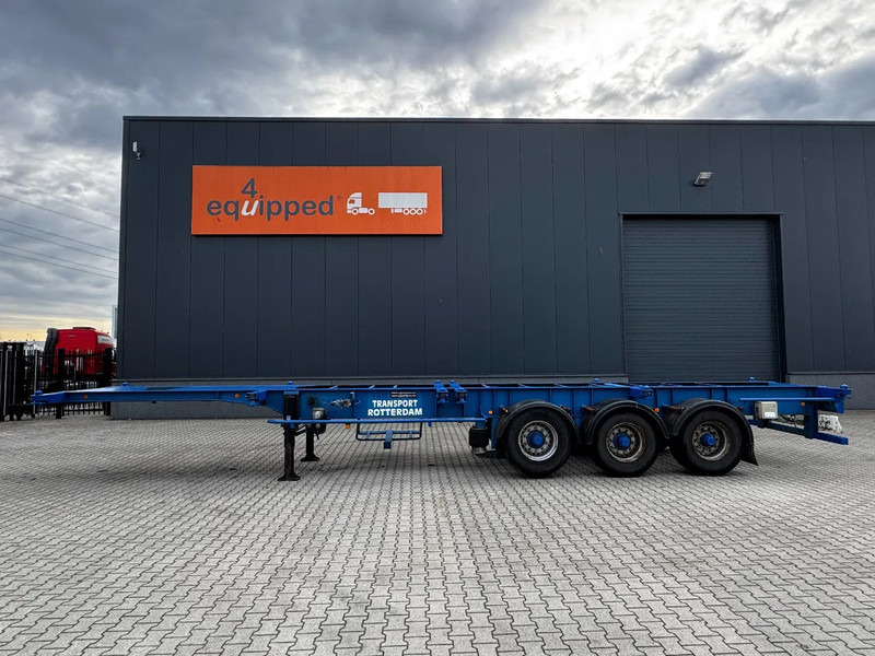 Groenewegen 40FT-chassis / liftaxle / drumbrakes / NL-Chassis - ناقل حاوية/ نصف مقطورة بحاوية: صورة 2 Groenewegen 40FT-chassis / liftaxle / drumbrakes / NL-Chassis - ناقل حاوية/ نصف مقطورة بحاوية: صورة 2