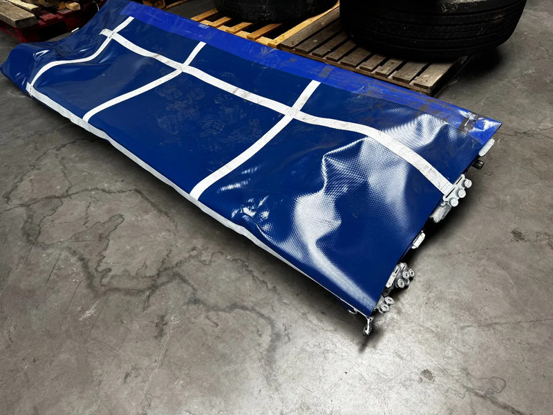 Groenewegen SET nieuwe blauwe XL zeilen (RAL 5013) voor Groenewegen schuifzeiloplegger - قطع الغيار: صورة 3 Groenewegen SET nieuwe blauwe XL zeilen (RAL 5013) voor Groenewegen schuifzeiloplegger - قطع الغيار: صورة 3