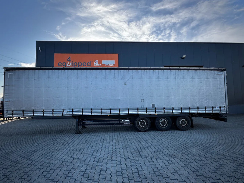 Kögel SAF INTRADISC, Internal height: 2.80m, NL-trailer - نصف مقطورة بستائر جانبية: صورة 2 Kögel SAF INTRADISC, Internal height: 2.80m, NL-trailer - نصف مقطورة بستائر جانبية: صورة 2