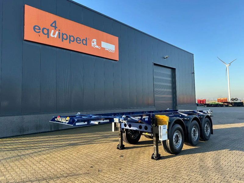 Krone NEW / DIRECT AVAILABLE 20FT ADR-CHASSIS, DISCBRAKES, LIFTAXLE, 2x available - ناقل حاوية/ نصف مقطورة بحاوية: صورة 1 Krone NEW / DIRECT AVAILABLE 20FT ADR-CHASSIS, DISCBRAKES, LIFTAXLE, 2x available - ناقل حاوية/ نصف مقطورة بحاوية: صورة 1