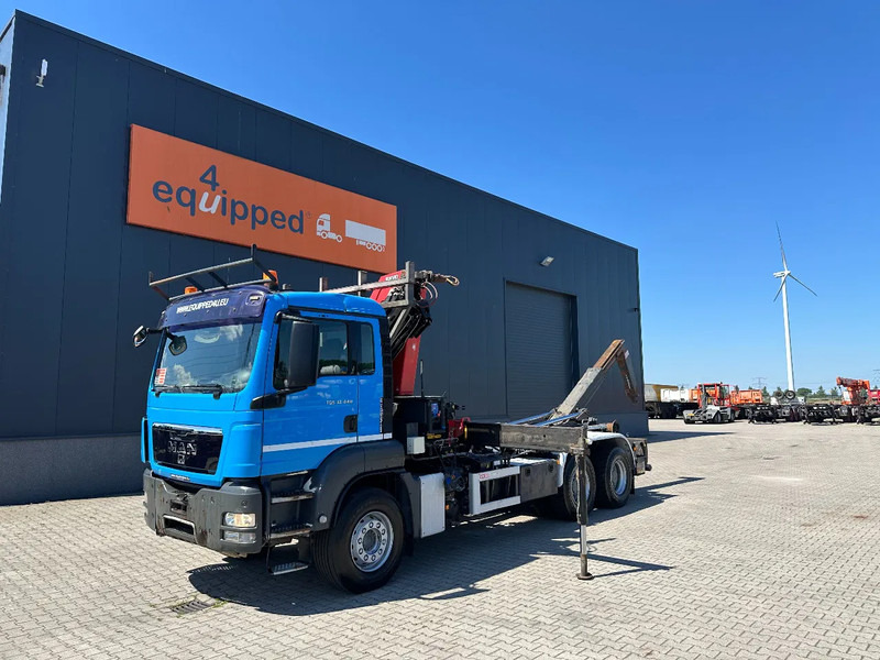 MAN TGS 33.440 6x4, EURO-5, HMF 2030 Crane + VDL HOOK, full spring, manual gearbox, MOT 03/2026 - شاحنة برافعة خطافية, شاحنة كرين: صورة 2 MAN TGS 33.440 6x4, EURO-5, HMF 2030 Crane + VDL HOOK, full spring, manual gearbox, MOT 03/2026 - شاحنة برافعة خطافية, شاحنة كرين: صورة 2
