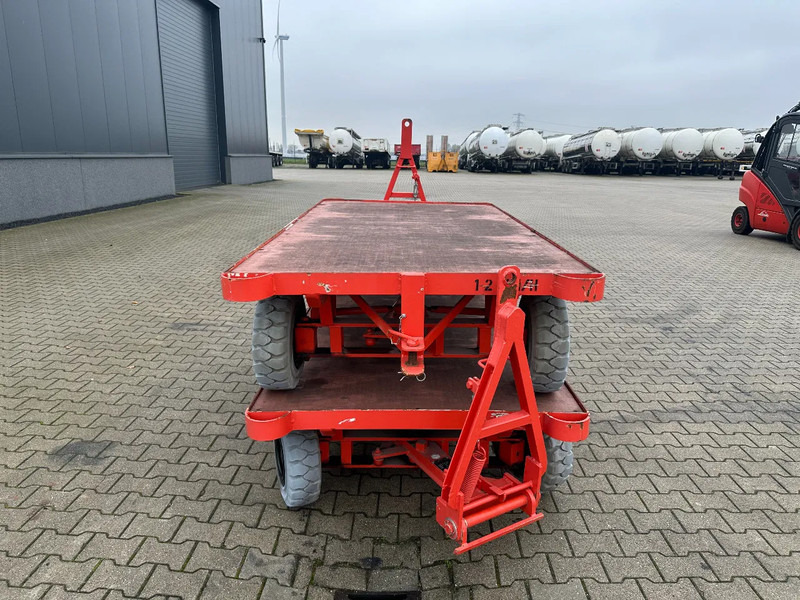 Mafi stack of 2x double-steered and connectable heavy-duty trailers with 6000kg loading capacity, 9x available - معدات المناولة: صورة 3 Mafi stack of 2x double-steered and connectable heavy-duty trailers with 6000kg loading capacity, 9x available - معدات المناولة: صورة 3