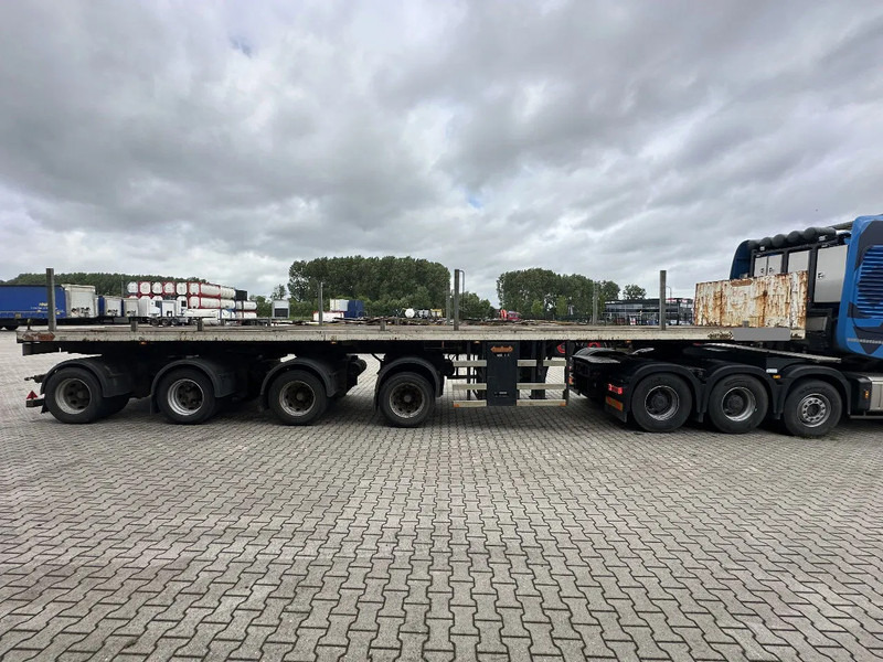 Nooteboom OVB-73-04, 73 tons 4-axle Ballast trailer, 3 hydraulic steering axles, 75% tyres, MOT 03/2026 - نصف مقطورة مسطحة: صورة 3 Nooteboom OVB-73-04, 73 tons 4-axle Ballast trailer, 3 hydraulic steering axles, 75% tyres, MOT 03/2026 - نصف مقطورة مسطحة: صورة 3