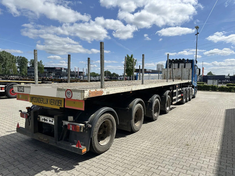Nooteboom OVB-73-04, 73 tons Ballast trailer, 4 axles, 3 hydraulic steering axles - نصف مقطورة مسطحة: صورة 4 Nooteboom OVB-73-04, 73 tons Ballast trailer, 4 axles, 3 hydraulic steering axles - نصف مقطورة مسطحة: صورة 4