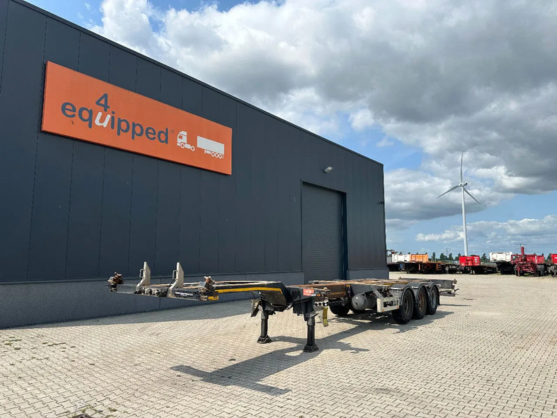 Pacton FLEX XL 45FT HC multi (2x extendable), liftaxle, SAF + DRUM, NL-chassis - ناقل حاوية/ نصف مقطورة بحاوية: صورة 1 Pacton FLEX XL 45FT HC multi (2x extendable), liftaxle, SAF + DRUM, NL-chassis - ناقل حاوية/ نصف مقطورة بحاوية: صورة 1