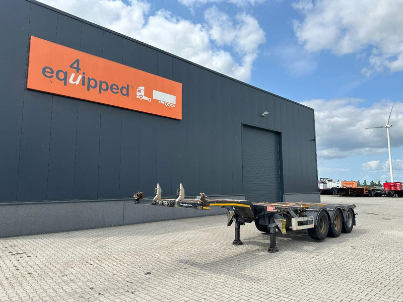 Pacton FLEX XL 45FT HC multi (2x extendable), liftaxle, SAF + DRUM, NL-chassis - ناقل حاوية/ نصف مقطورة بحاوية: صورة 2 Pacton FLEX XL 45FT HC multi (2x extendable), liftaxle, SAF + DRUM, NL-chassis - ناقل حاوية/ نصف مقطورة بحاوية: صورة 2