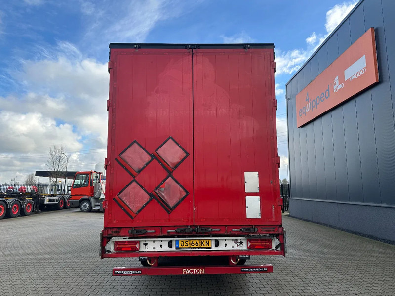 Pacton nieuwe zeilen /alu zijborden + planken / hardhouten vloer / NL-trailer / APK: 09-2026 - نصف مقطورة بستائر جانبية: صورة 5 Pacton nieuwe zeilen /alu zijborden + planken / hardhouten vloer / NL-trailer / APK: 09-2026 - نصف مقطورة بستائر جانبية: صورة 5