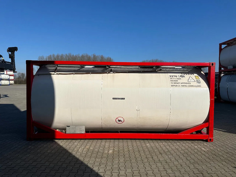 خزان تخزين لنقل الوقود SINGAMAS 20FT ISO, 26.000L/1-COMP/3 BAFFELS/3 manholes, 5Y inspection: 06/2027, L4BN: صورة 8