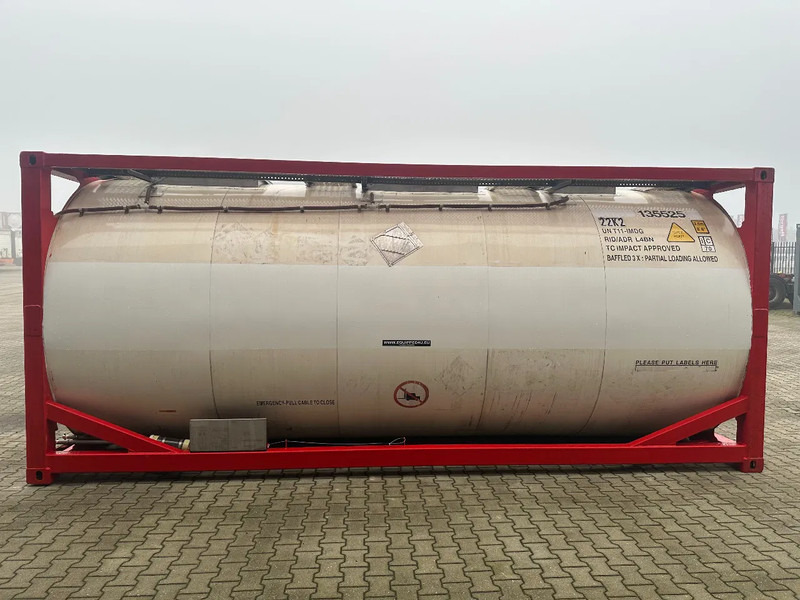 SINGAMAS 20FT ISO, 26.000L/1-COMP/3 BAFFELS/3 manholes, 5Y inspection: 06/2027 - خزان تخزين: صورة 3 SINGAMAS 20FT ISO, 26.000L/1-COMP/3 BAFFELS/3 manholes, 5Y inspection: 06/2027 - خزان تخزين: صورة 3