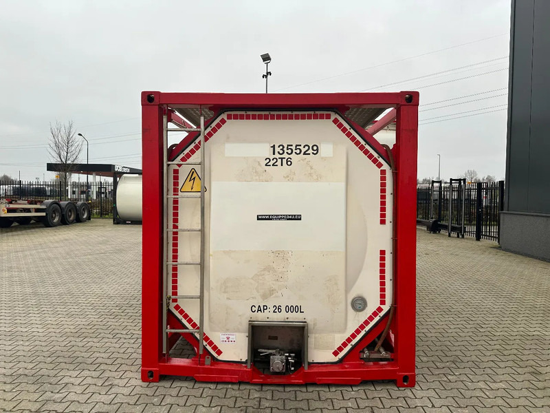 SINGAMAS 20FT ISO, 26.000L/1-COMP/3 BAFFELS/3 manholes, 5Y inspection: 06/2027 - خزان تخزين: صورة 4 SINGAMAS 20FT ISO, 26.000L/1-COMP/3 BAFFELS/3 manholes, 5Y inspection: 06/2027 - خزان تخزين: صورة 4