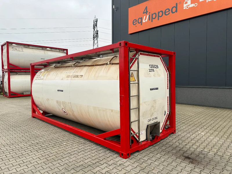 SINGAMAS 20FT ISO, 26.000L/1-COMP/3 BAFFELS/3 manholes, 5Y inspection: 06/2027 - خزان تخزين: صورة 3 SINGAMAS 20FT ISO, 26.000L/1-COMP/3 BAFFELS/3 manholes, 5Y inspection: 06/2027 - خزان تخزين: صورة 3