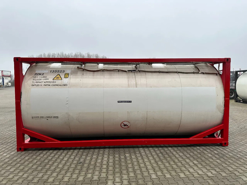 SINGAMAS 20FT ISO, 26.000L/1-COMP/3 BAFFELS/3 manholes, 5Y inspection: 06/2027 - خزان تخزين: صورة 3 SINGAMAS 20FT ISO, 26.000L/1-COMP/3 BAFFELS/3 manholes, 5Y inspection: 06/2027 - خزان تخزين: صورة 3