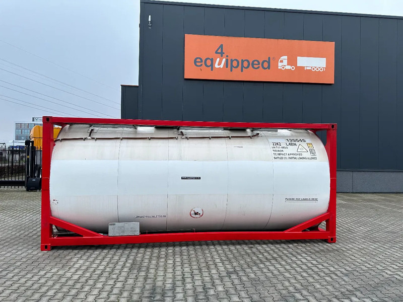 SINGAMAS 20FT ISO, 26.000L/1-COMP/3 BAFFELS/3 manholes, 5Y inspection: 06/2027 - خزان تخزين: صورة 2 SINGAMAS 20FT ISO, 26.000L/1-COMP/3 BAFFELS/3 manholes, 5Y inspection: 06/2027 - خزان تخزين: صورة 2