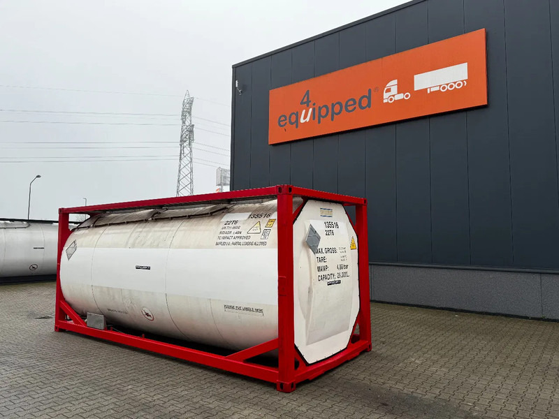 SINGAMAS 20FT ISO, 26.000L/1-COMP/3 BAFFELS/3 manholes, 5Y inspection: 07/2027 - خزان تخزين: صورة 3 SINGAMAS 20FT ISO, 26.000L/1-COMP/3 BAFFELS/3 manholes, 5Y inspection: 07/2027 - خزان تخزين: صورة 3