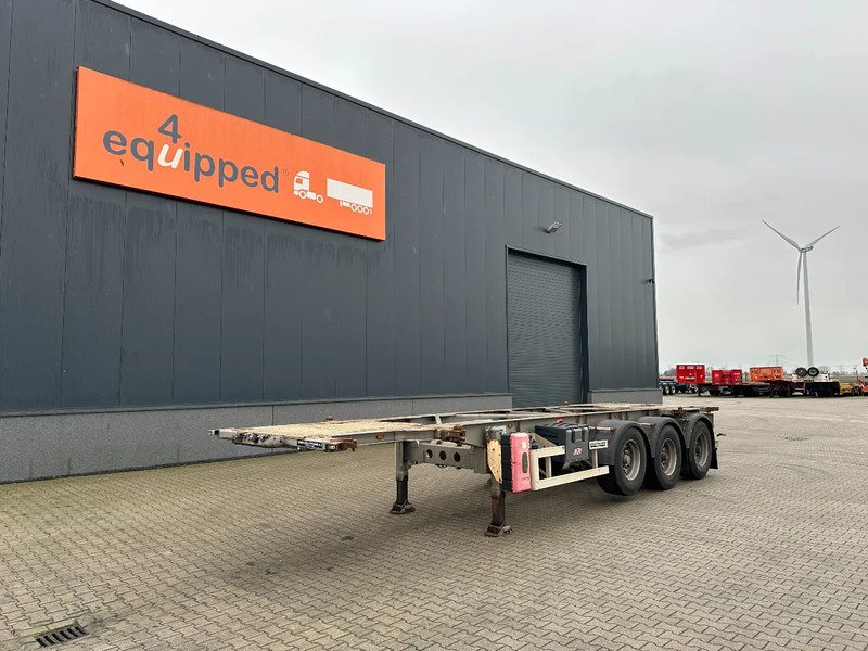 TURBO'S HOET 20FT/30FT, ADR (FL, AT), ALCOA, galvanized, BPW+DISC, liftaxle - ناقل حاوية/ نصف مقطورة بحاوية: صورة 1 TURBO'S HOET 20FT/30FT, ADR (FL, AT), ALCOA, galvanized, BPW+DISC, liftaxle - ناقل حاوية/ نصف مقطورة بحاوية: صورة 1