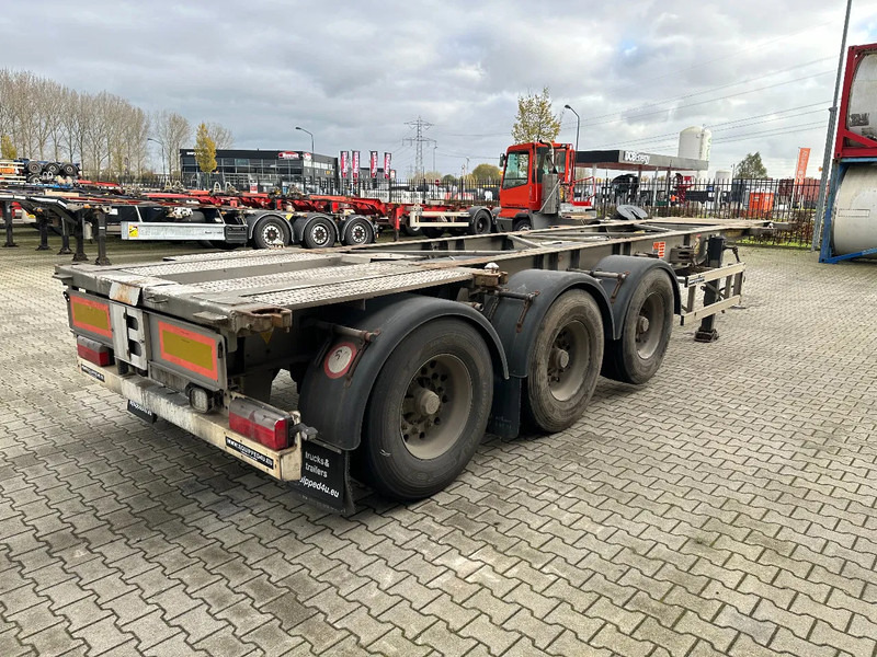TURBO'S HOET 20FT/30FT, ADR (FL, AT, OX), empty weight: 3.720kg, ALCOA, galvanized, BPW+DISC, liftaxle - ناقل حاوية/ نصف مقطورة بحاوية: صورة 3 TURBO'S HOET 20FT/30FT, ADR (FL, AT, OX), empty weight: 3.720kg, ALCOA, galvanized, BPW+DISC, liftaxle - ناقل حاوية/ نصف مقطورة بحاوية: صورة 3