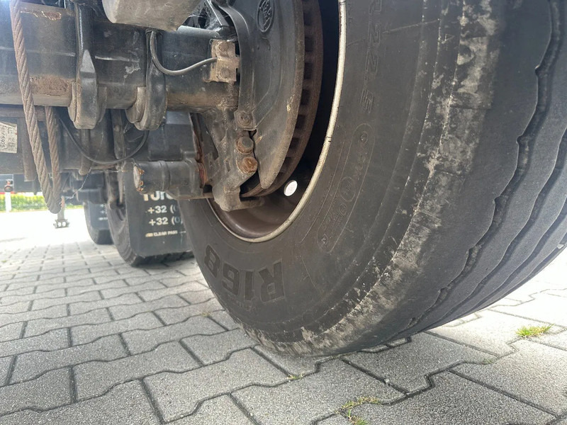 ناقل حاوية/ نصف مقطورة بحاوية TURBOS HOET Turbo's Hoet 20FT High Cube GOOSENECK ADR CHASSIS / BPW + DISC / ADR (FL, AT, OX) / NL- trailer / APK / 2x available: صورة 20