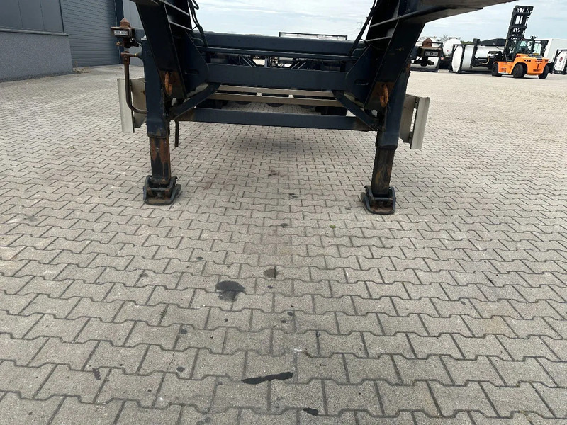 ناقل حاوية/ نصف مقطورة بحاوية TURBOS HOET Turbo's Hoet 20FT High Cube GOOSENECK ADR CHASSIS / BPW + DISC / ADR (FL, AT, OX) / NL- trailer / APK / 2x available: صورة 7