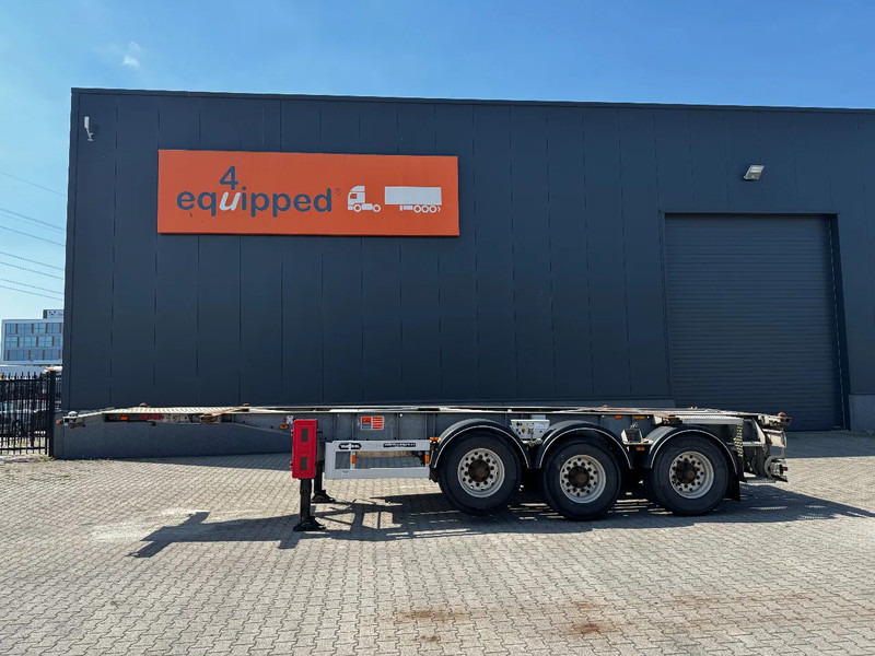 Van Hool 20FT/30FT, ADR (EX/II, EX/III, FL, AT), BPW + drum, ALCOA, galvanized, liftaxle, NL-Chassis - ناقل حاوية/ نصف مقطورة بحاوية: صورة 2 Van Hool 20FT/30FT, ADR (EX/II, EX/III, FL, AT), BPW + drum, ALCOA, galvanized, liftaxle, NL-Chassis - ناقل حاوية/ نصف مقطورة بحاوية: صورة 2