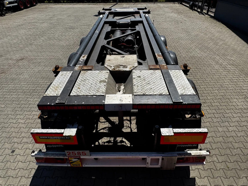 نصف مقطورة قلابة Van Hool 20FT, 66°/380V Tipping-chassis, ADR (EX/II, EX/III, FL, AT), SAF, 2 liftaxles, MOT: صورة 8