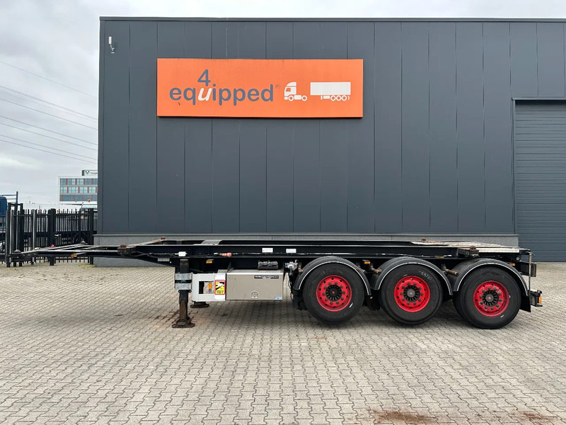 Van Hool 20FT Tipping-chassis, ADR (EX/II, EX/III, FL, AT, OX), SAF, 2 liftaxles - ناقل حاوية/ نصف مقطورة بحاوية: صورة 3 Van Hool 20FT Tipping-chassis, ADR (EX/II, EX/III, FL, AT, OX), SAF, 2 liftaxles - ناقل حاوية/ نصف مقطورة بحاوية: صورة 3