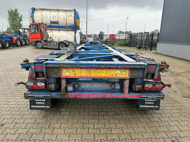 Van Hool 40FT HC-chassis, DISCBRAKES, liftaxle, extendable - ناقل حاوية/ نصف مقطورة بحاوية: صورة 4 Van Hool 40FT HC-chassis, DISCBRAKES, liftaxle, extendable - ناقل حاوية/ نصف مقطورة بحاوية: صورة 4