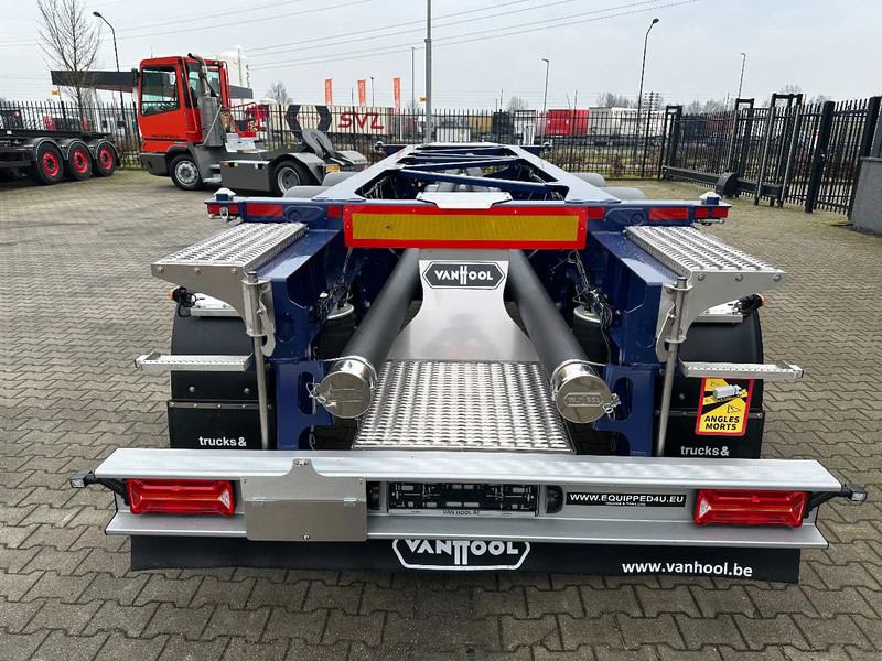 Van Hool NEW / DIRECT AVAILABLE 20FT / 20FT SWAP ADR-CHASSIS, DISCBRAKES, 3x available, ALU WHEELS - ناقل حاوية/ نصف مقطورة بحاوية: صورة 4 Van Hool NEW / DIRECT AVAILABLE 20FT / 20FT SWAP ADR-CHASSIS, DISCBRAKES, 3x available, ALU WHEELS - ناقل حاوية/ نصف مقطورة بحاوية: صورة 4
